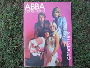 ABBA Song Folio Greatest Hits. Song book 48 page.