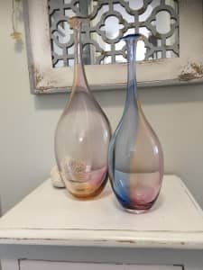 Kosta Boda Glass sculptures - perfect condition - price for both
