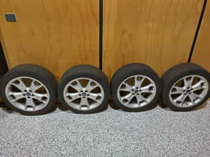 Ford Kuga 8x19inch Alloy Rims - 4 off - Silver (not Titanium) colour