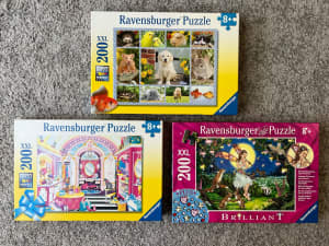 Ravensburger jigsaw puzzles bundle - age 8 plus