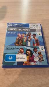 The Sims 4 video game bundle - cats and dogs