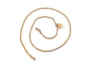 22ct Yellow Gold Chain Necklace 49cm 4.3G 033700243254