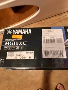 Yamaha MG16XU Mixer. 