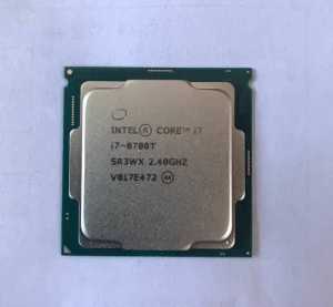 Intel i7-8700T cpu