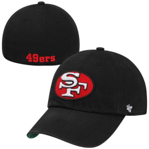 San Francisco 49ers 47 Brand - Black Legacy Franchise Fitted Hat