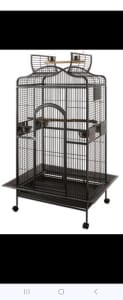 Bird Curved Open Top Parrot Cage