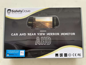 Safety Dave SDAHDRVM 7″ Mirror Mount Monitor