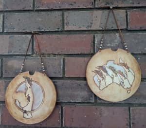 Handcrafted ceramic wall hangings