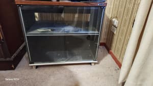 Glass front cabinet