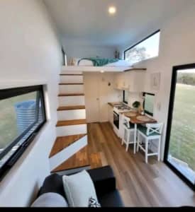 Tiny home on wheels for rent
