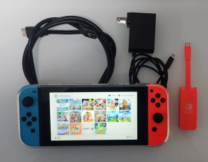 Nintendo Switch with lots of games