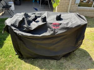 Char-Griller Double Play Dual Function Gas And Charcoal BBQ Cover