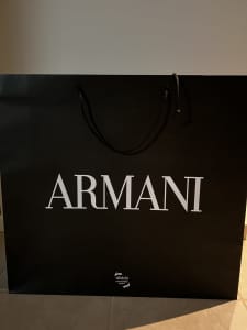 Armani Large Shopping Bag