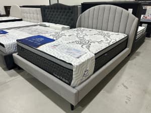 Brand New QUEEN Size Stylish Bed Frame Luxury Pillowtop Mattress