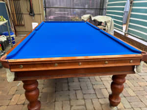 4’6” x 9” Astra Billiards Table and accessories