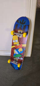 The Simpsons skateboard