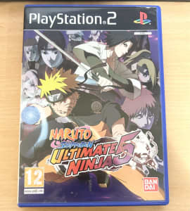 Naruto Shippuden Ultimate Ninja 5 PS2 Game