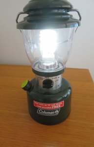 Coleman battery lantern with batteries