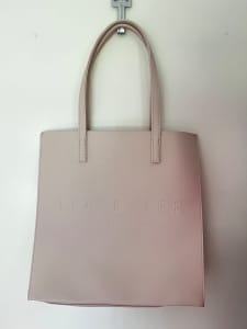 Ted Baker Large Pink Crosshatch Bag