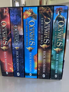Heroes Of Olympus Books Complete Collection