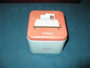 Fossil watch and box