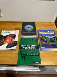 Year 11 ATAR Mandatory Books for Mathematics and Physics