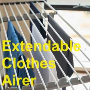 22m Large Extendable Clothes Airer Laundry Rack