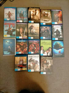 Assorted DVDs and Blu-rays