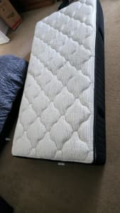 Single mattress bamboo latex support