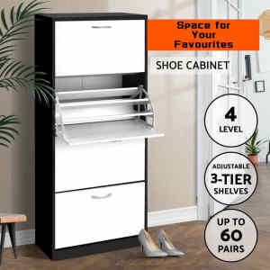 Shoe Cabinet Storage Organiser 60 Pairs ASSEMBLED*PICKUP/DELIVERY*