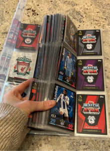 Massive collection of Match Attack soccer cards
