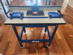 Kreg Precision Router Table with Precision Lift and Setup Bars
