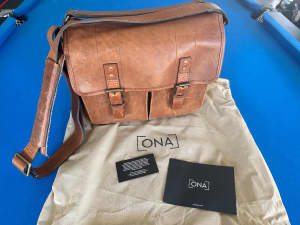 ONA Prince Street Leather Camera Messenger Bag