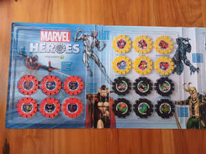 Marvel Heros Discs Set by Woolworths