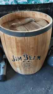 Jim beam wine barrel cooler/esky