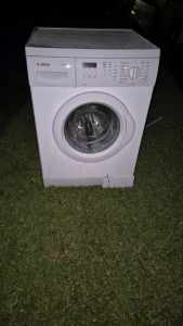 Free bosch washing machine faulty