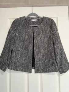 Ladies Waist Coat Jacket Fully Lined - Size 10 - LIKE NEW