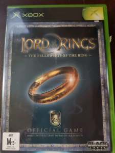 Xbox Lord of the Rings Fellowship of the Ring