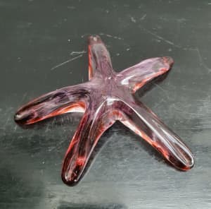 Gerry reilly purple glass starfish 