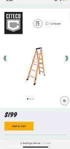 2 ladders 3 and 6 step 150$