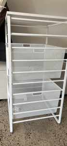 Storage basket Elfa mesh drawers