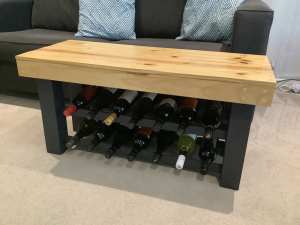 Coffee table /wine rack.