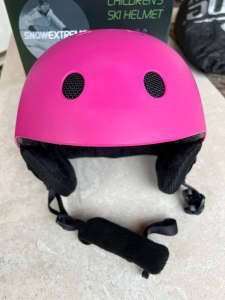 Crane Childrens Ski Helmet (Size 48-52cm) Pink