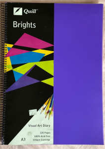 Quill Brights A3 120 Pages Visual Art Diary