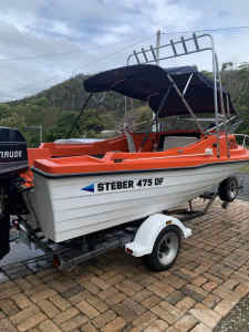 Steber 475DF runabout boat SOLD 