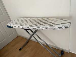 Excellent Sunbeam Folding Ironing Board with Wheels and Cover