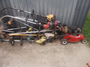 MOWER WHIPPER SNIPPERS $ 100. THE LOT.