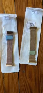 Metal Stainless Steel Bands for Fitbit Charge 3/4 Size S - NEW