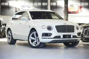 2016 Bentley Bentayga 4V MY17 First Edition AWD White 8 Speed Sports Automatic Wagon