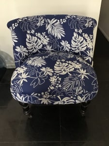 Gorgeous Boudoir Style Chair - High Quality Upholstery